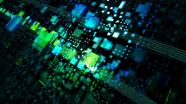 Colorful abstract background squares lines free wallpaper for desktop - medium preview image