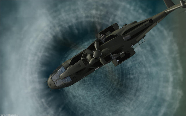 Helicopter ocean circular design black free wallpaper for desktop - medium preview image