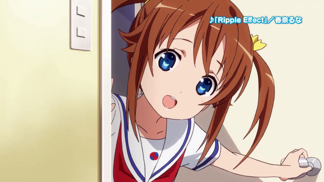 Girl blue eyes doorway surprised free wallpaper for desktop - medium preview image