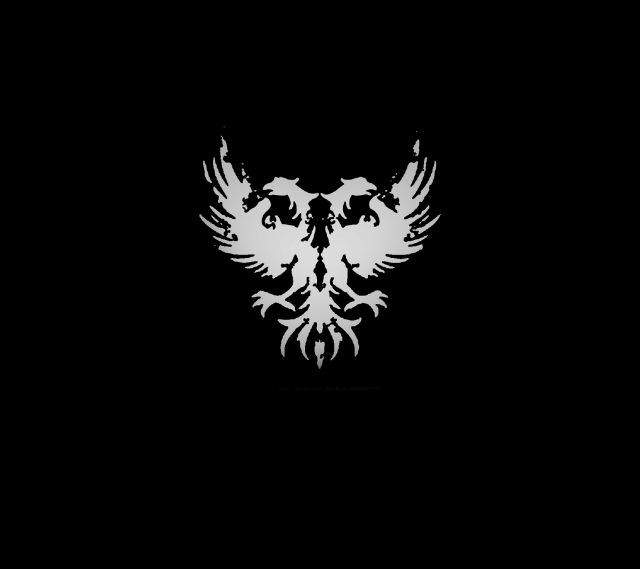White bird black wings black free wallpaper for tablet - medium preview image