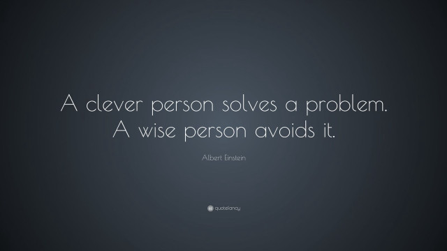 Problem solving wisdom quote black free wallpaper for desktop - medium preview image