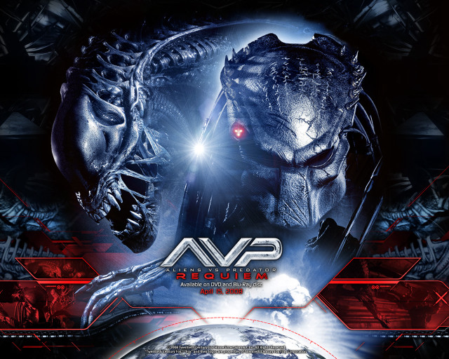 Alien hunter 3d poster giant free wallpaper for desktop - medium preview image