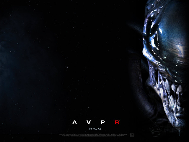 Alien head black background red free wallpaper for desktop - medium preview image