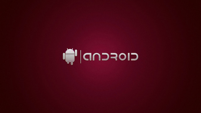 Red wall android logo abstract free wallpaper for desktop - medium preview image