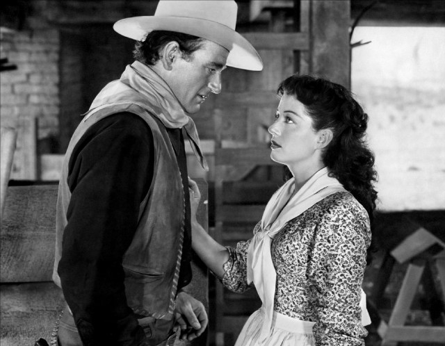 Man woman standing room brick free wallpaper for desktop - medium preview image