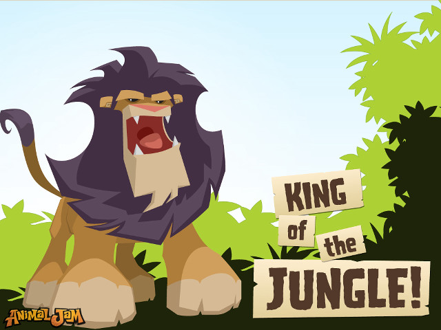 Cartoon lion king of the free wallpaper for desktop - medium preview image