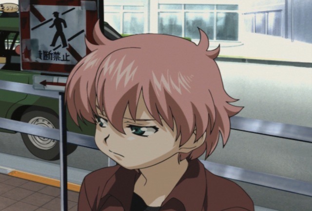 Pink hair person bus no free wallpaper for desktop - medium preview image