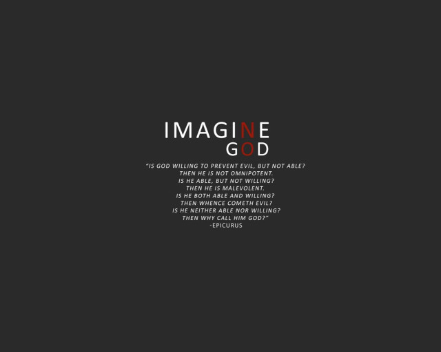 Imagine god black background red #3 free wallpaper for desktop - medium preview image