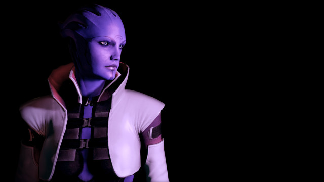 Man purple outfit black background #2 free wallpaper for desktop - medium preview image