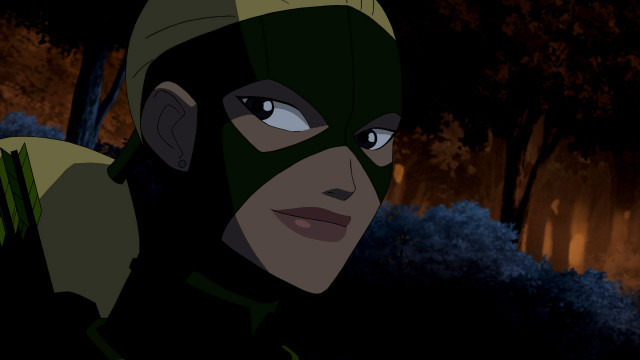 Man green mask forest trees free wallpaper for desktop - medium preview image