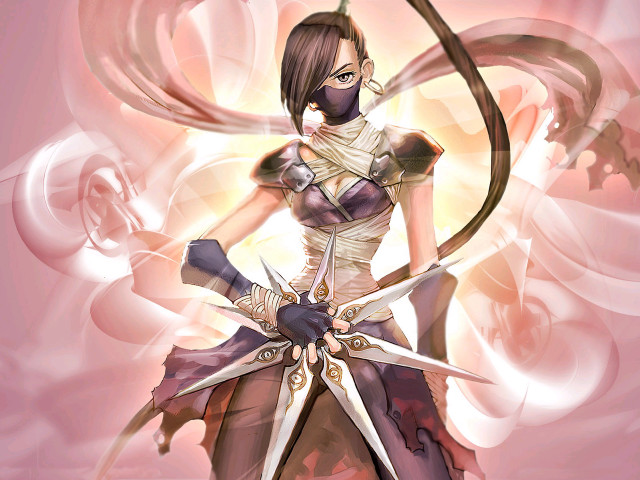 Woman sword dress design image free wallpaper for desktop - medium preview image