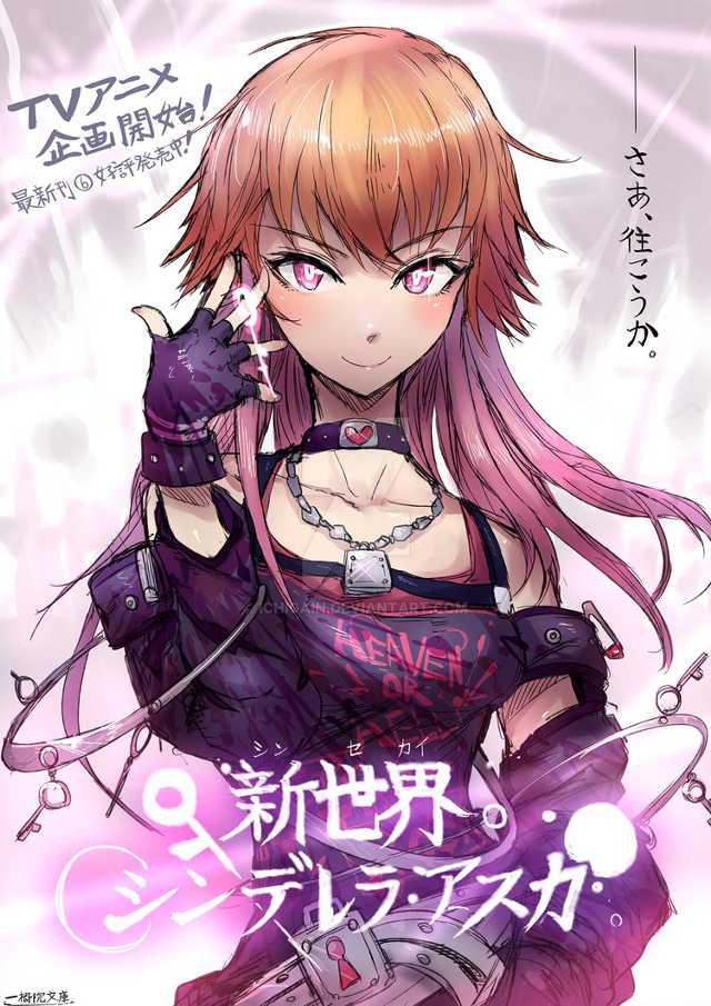 Pink haired girl purple outfit free wallpaper for mobile - medium preview image