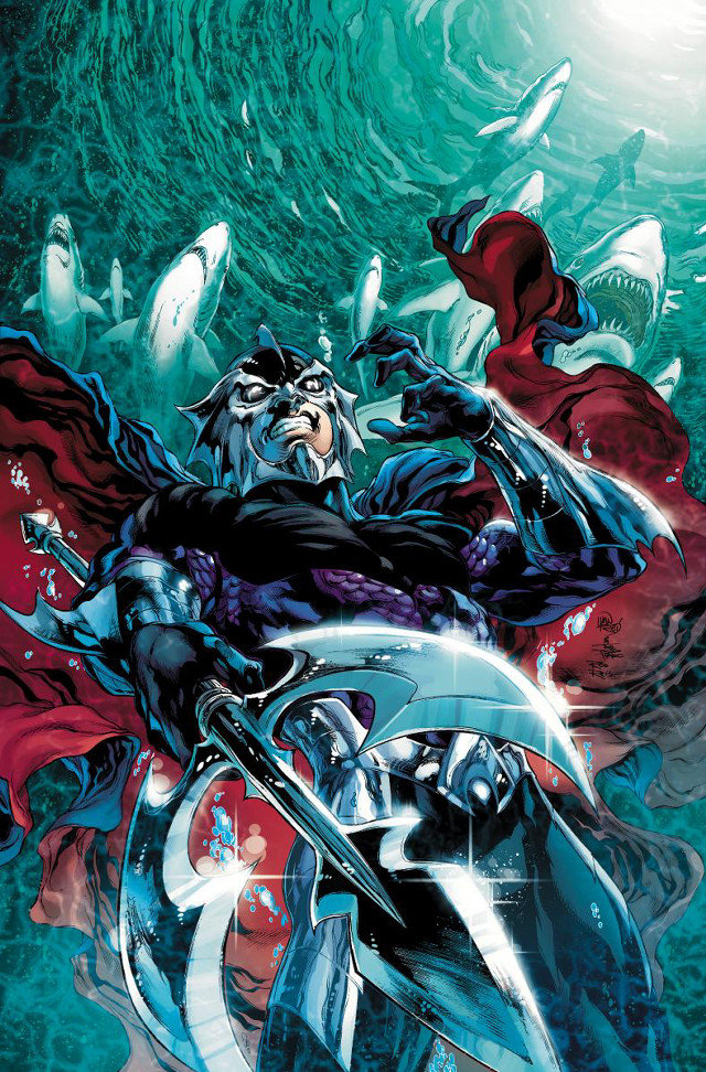 Man motorcycle green ocean sharks free wallpaper for mobile - medium preview image