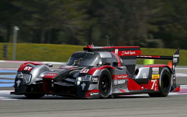 Racing car track trees person free wallpaper for desktop - medium preview image