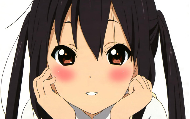 Girl black hair bangs brown free wallpaper for desktop - medium preview image