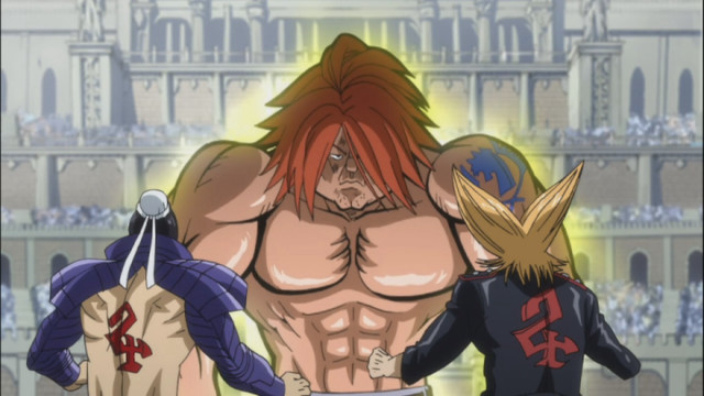 Cartoon man large chest large free wallpaper for desktop - medium preview image