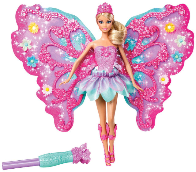 Barbie doll butterfly wings wand free wallpaper for tablet - medium preview image