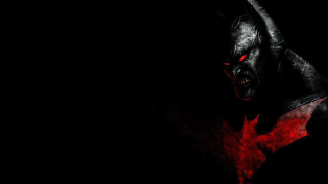 Demonic dog red eyes bloody free wallpaper for desktop - medium preview image