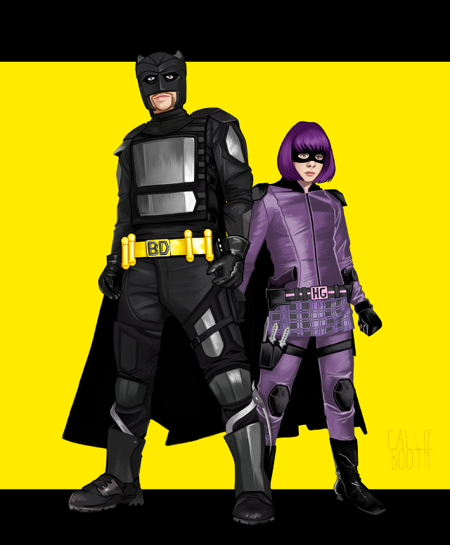 Couple costumes yellow background black free wallpaper for mobile - medium preview image