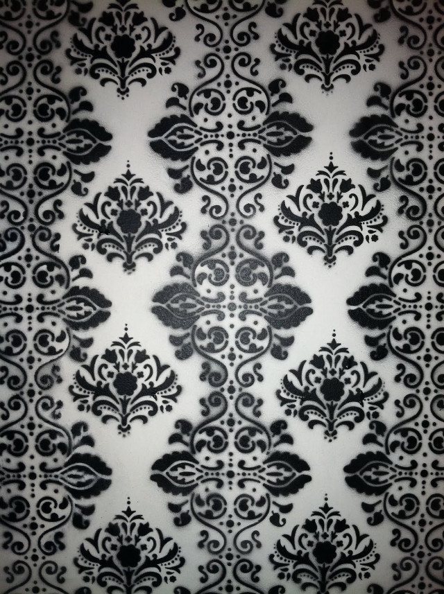 Black white wallpaper pattern side free wallpaper for mobile - medium preview image