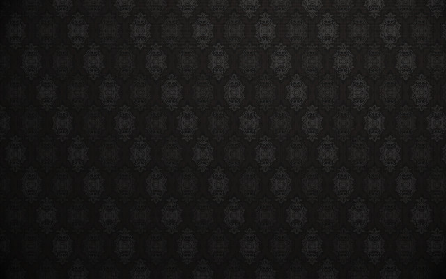 Black wallpaper floral pattern white #2 free wallpaper for desktop - medium preview image