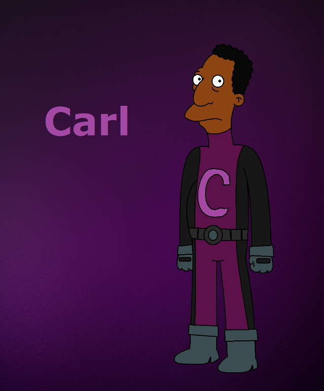 Cartoon character carl purple black free wallpaper for mobile - medium preview image