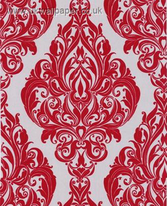 Red white wallpaper large pattern free wallpaper for mobile - medium preview image