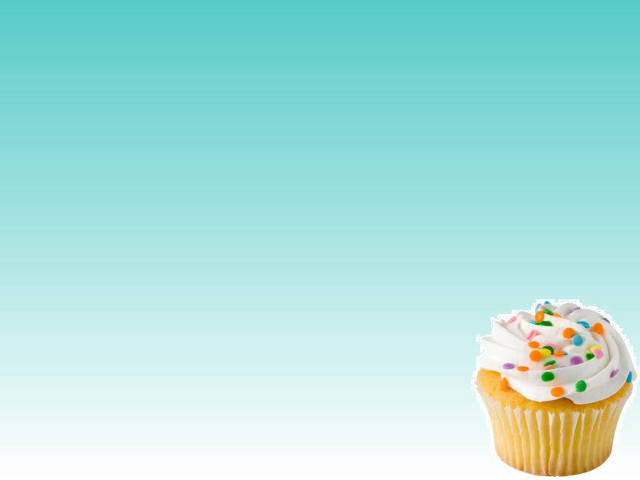 Cupcake white frosting sprinkles blue #2 free wallpaper for desktop - medium preview image