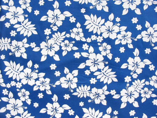 Blue white flowered fabric white free wallpaper for desktop - medium preview image