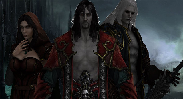 Couple forest sword demon gothic free wallpaper for desktop - medium preview image