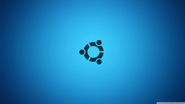 Blue background black circle repeated free wallpaper for desktop - medium preview image