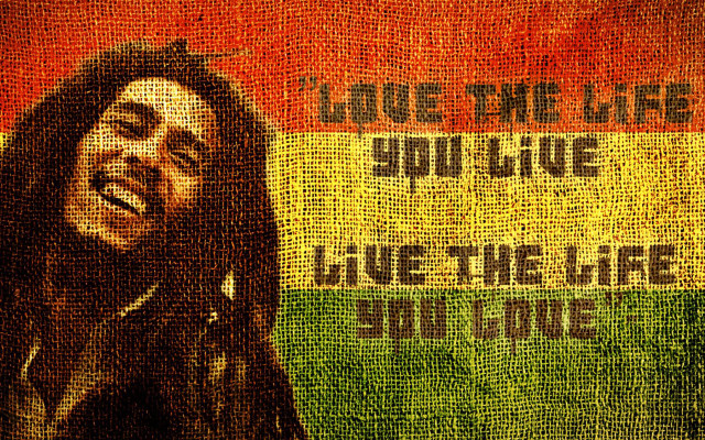 Man dreadlocks flag background words free wallpaper for desktop - medium preview image