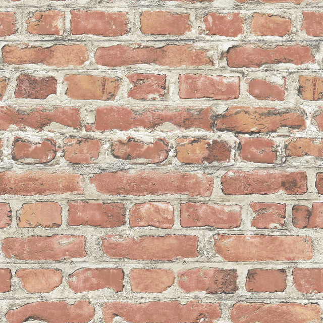Brick wall white background red free wallpaper for tablet - medium preview image