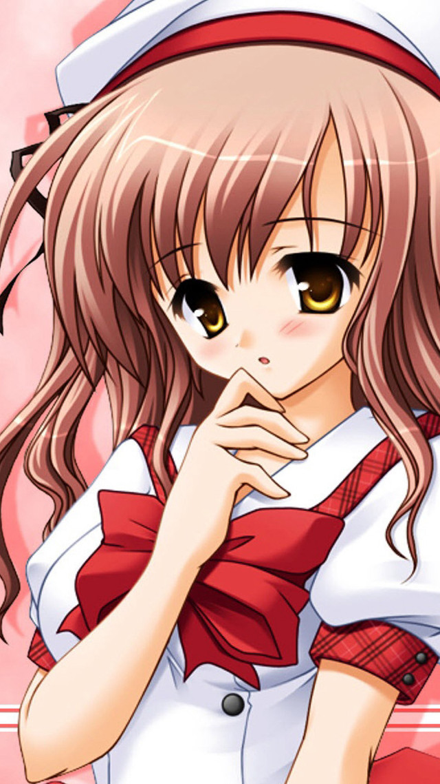 Sailor girl anime bow hair free wallpaper for mobile - medium preview image