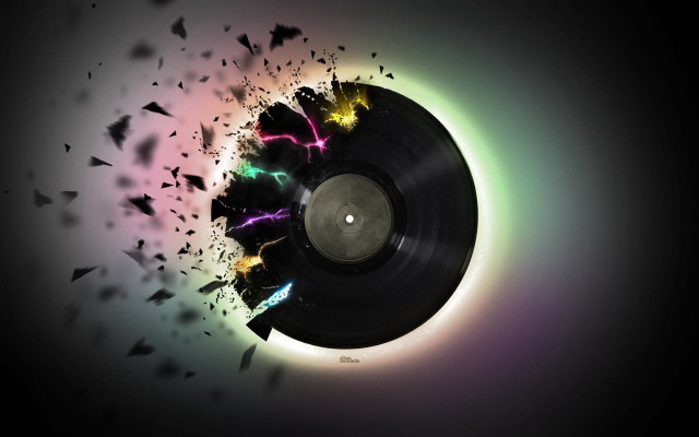 Record birds flying dark sky free wallpaper for desktop - medium preview image