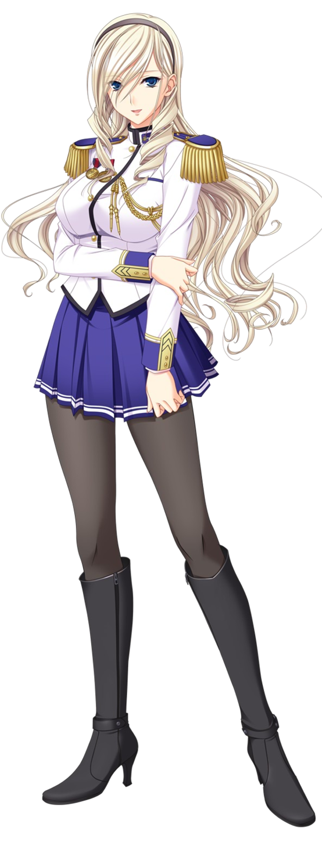 Girl sailor outfit blonde hair free wallpaper for mobile - medium preview image