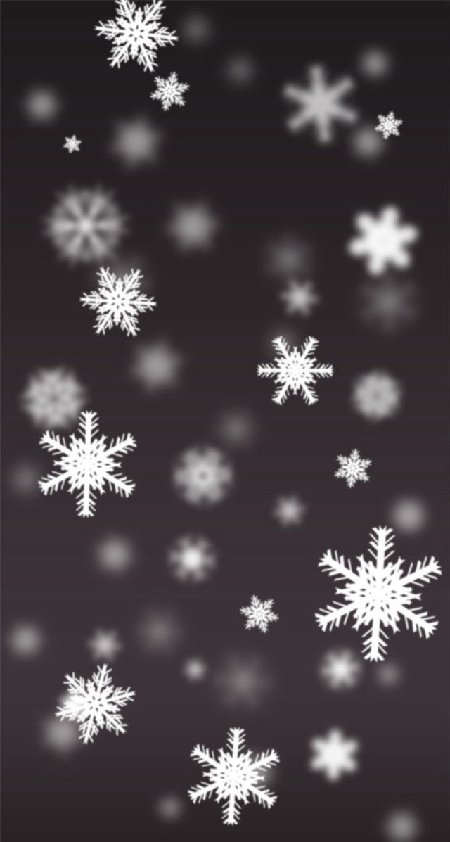 Snowflake black background flying snowflakes free wallpaper for mobile - medium preview image