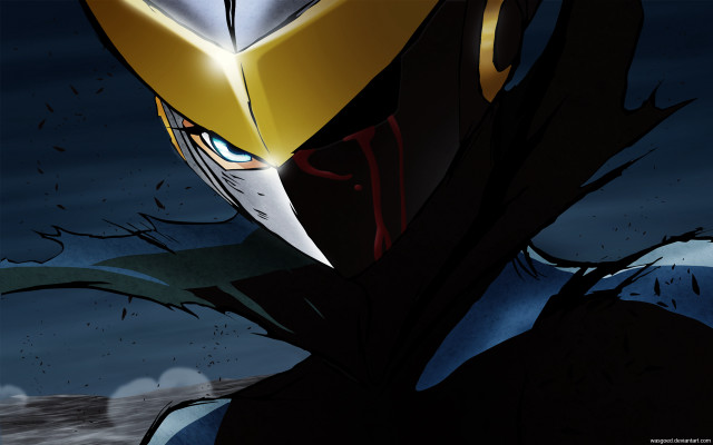 Cartoon character yellow helmet blue free wallpaper for desktop - medium preview image