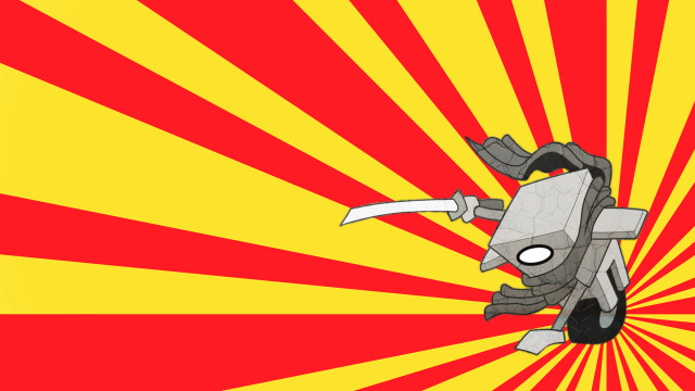 Cartoon character flying sword red #2 free wallpaper for desktop - medium preview image