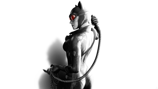 Woman cat suit hose mask free wallpaper for desktop - medium preview image