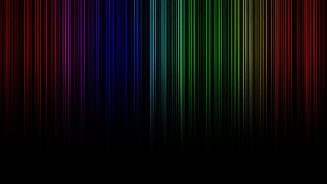 Rainbow background vertical lines black #3 free wallpaper for desktop - medium preview image