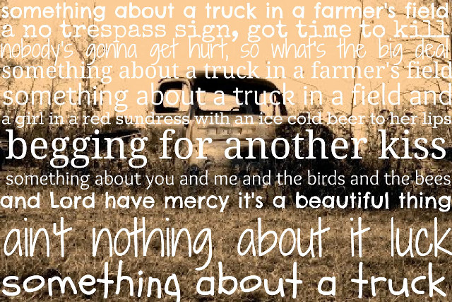 Truck quote art cover credits free wallpaper for desktop - medium preview image