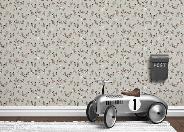 Toy car wallpapered wall postbox free wallpaper for desktop - medium preview image