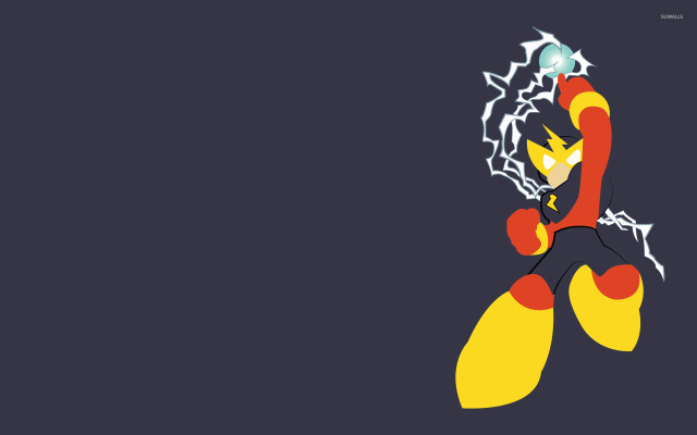 Cartoon character lightning bolt head free wallpaper for desktop - medium preview image