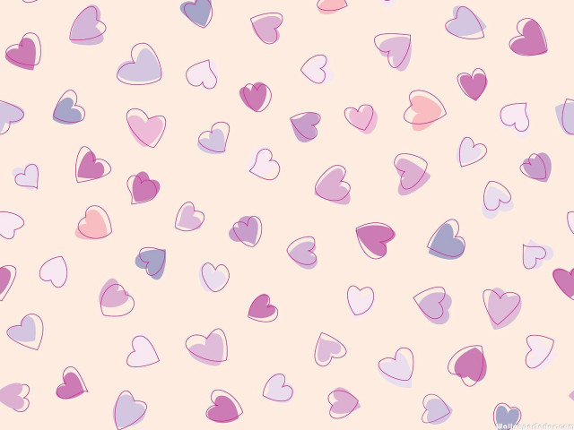 Hearts pink background pattern love #2 free wallpaper for desktop - medium preview image