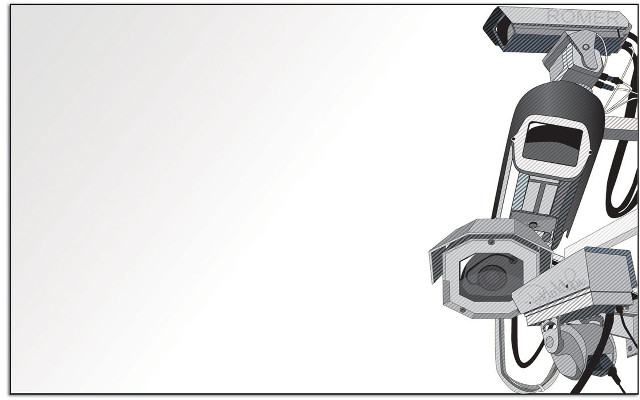 Camera pole white background border free wallpaper for desktop - medium preview image