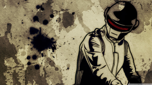 Man helmet backpack wall paint free wallpaper for desktop - medium preview image