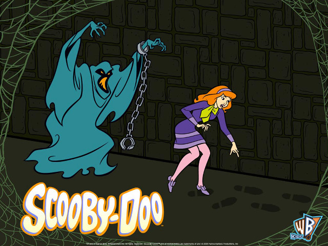 Cartoon character scare monster chain free wallpaper for desktop - medium preview image