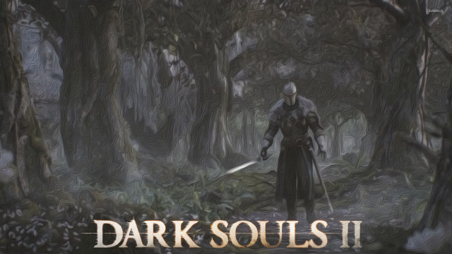 Man forest sword dark soul free wallpaper for desktop - medium preview image