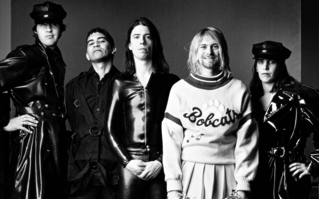 People group standing wall clock free wallpaper for desktop - medium preview image